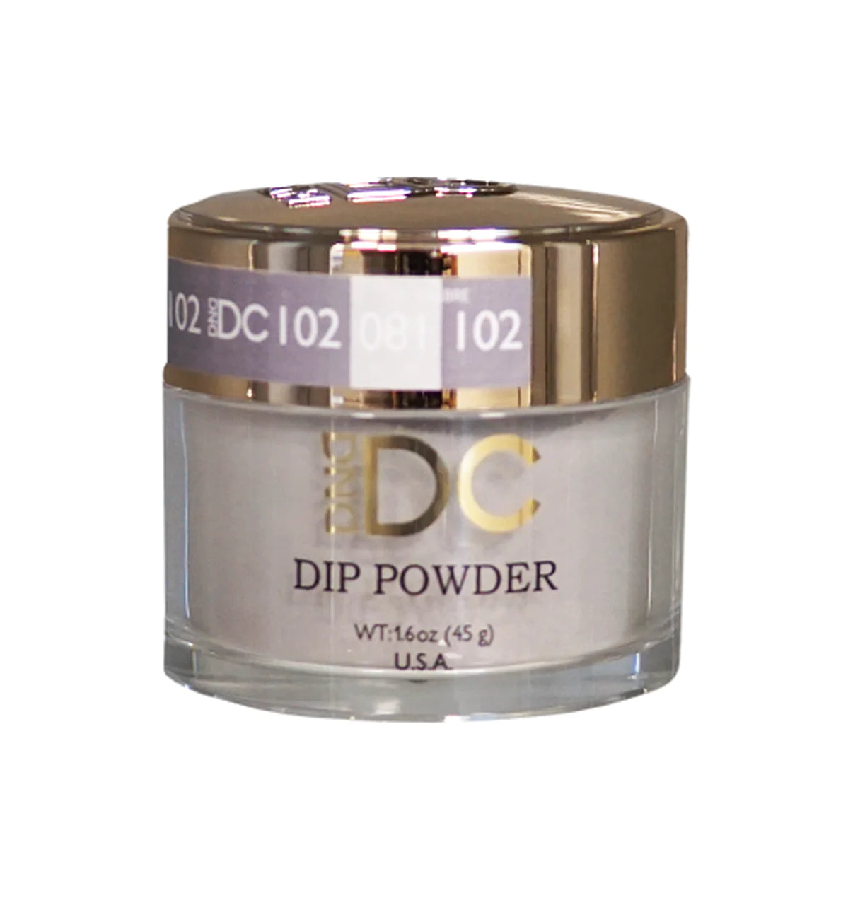DND DC Acrylic & Dip Powder - DC102 Charcoal Burst