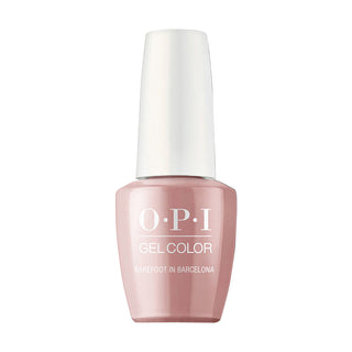 OPI Gel Polish Pink Colors - E41 Barefoot in Barcelona
