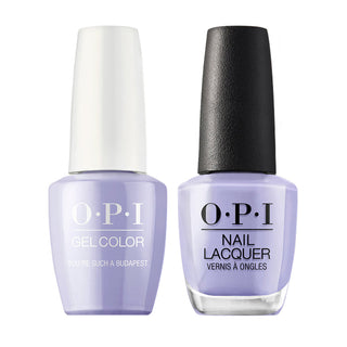 OPI Gel Nail Polish Duo Purple Colors - E74 You're Such a BudaPest
