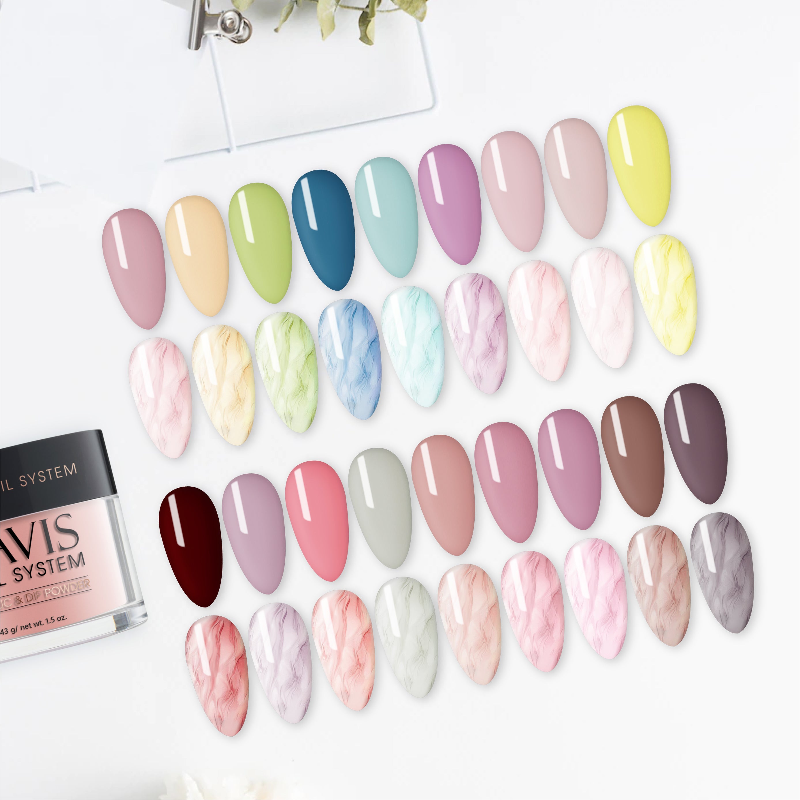 LAVIS Easter Acrylic & Dip Colors Set (18 colors)