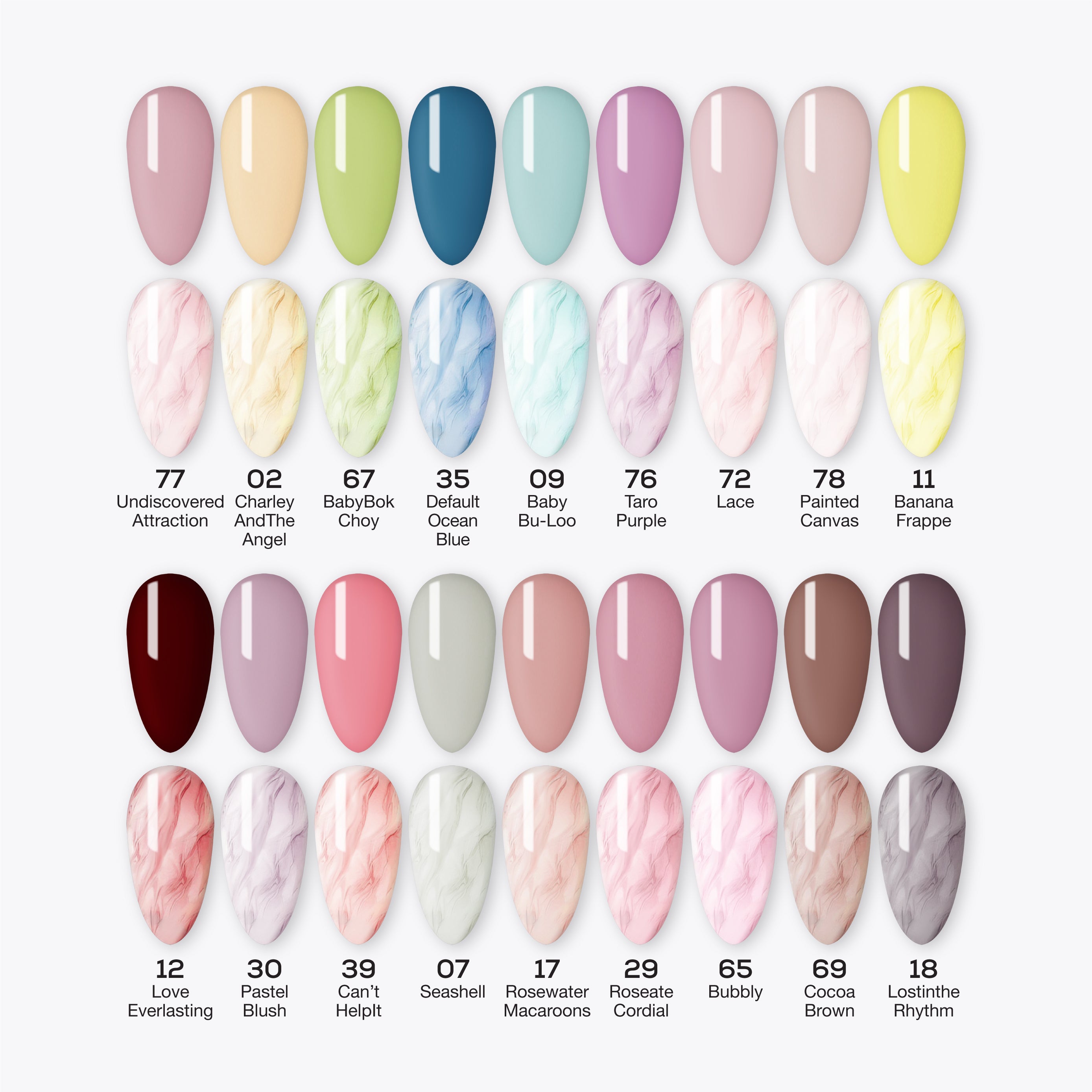 LAVIS Easter Nail Lacquer Set (18 colors)