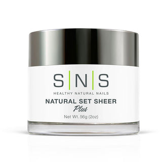 SNS Natural Set Sheer Dipping Powder Pink & White - 2 oz