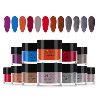LDS Fall Collection 1oz/ea (12 Colors): 037, 038, 039, 040, 041, 042, 043, 044, 045, 046, 047, 048