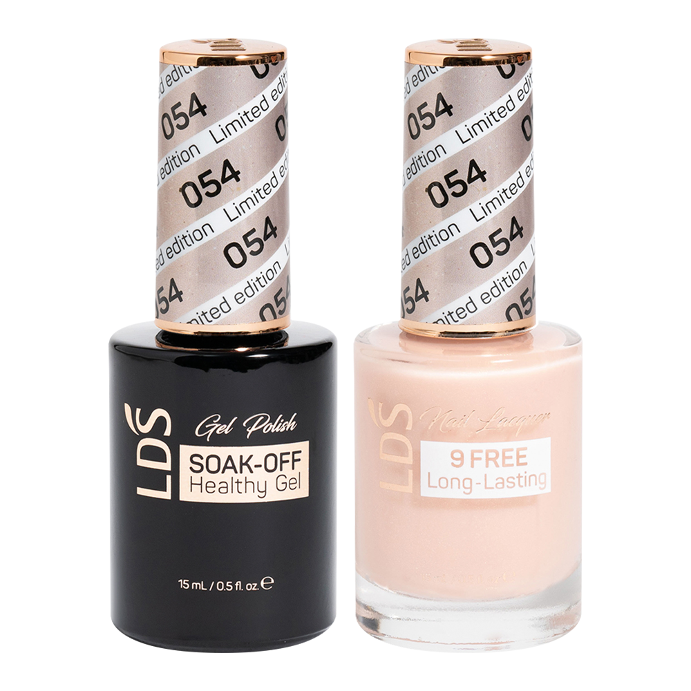  LDS Holiday Gift Bundle: 7 Gel & Lacquer, 1 Base Gel, 1 Top Gel - 149, 049, 050, 051, 052, 054, 055 by LDS sold by DTK Nail Supply