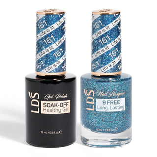 LDS Gel Lacquer Sparkle Collection: 159, 160, 161, 162, 163, 164, 165