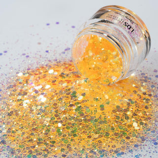 LDS Holographic Chunky Glitter Nail Art - DGL05 0.5 oz