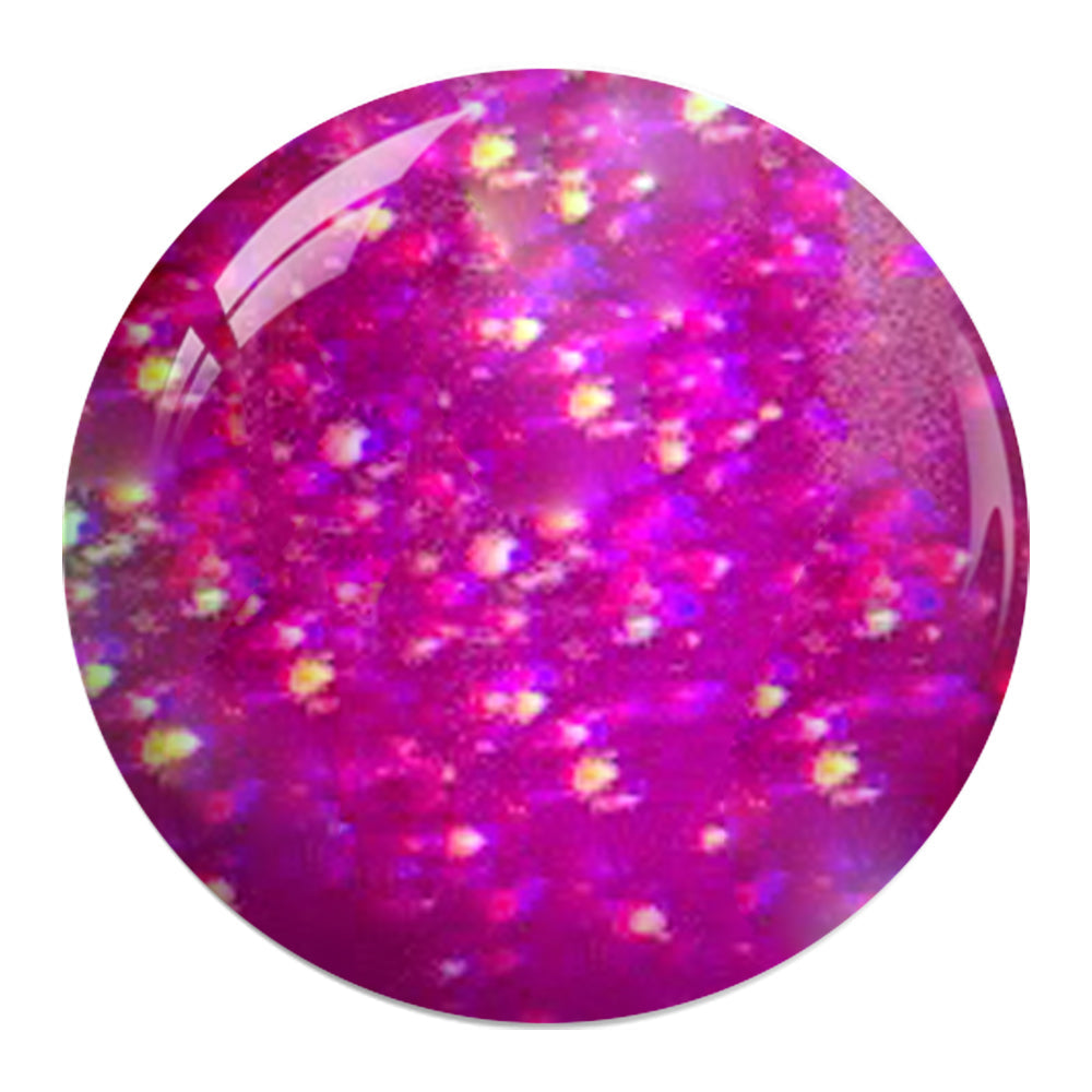 Gelixir Acrylic & Powder Dip Nails 074 Pansy Purple - Purple Glitter Colors