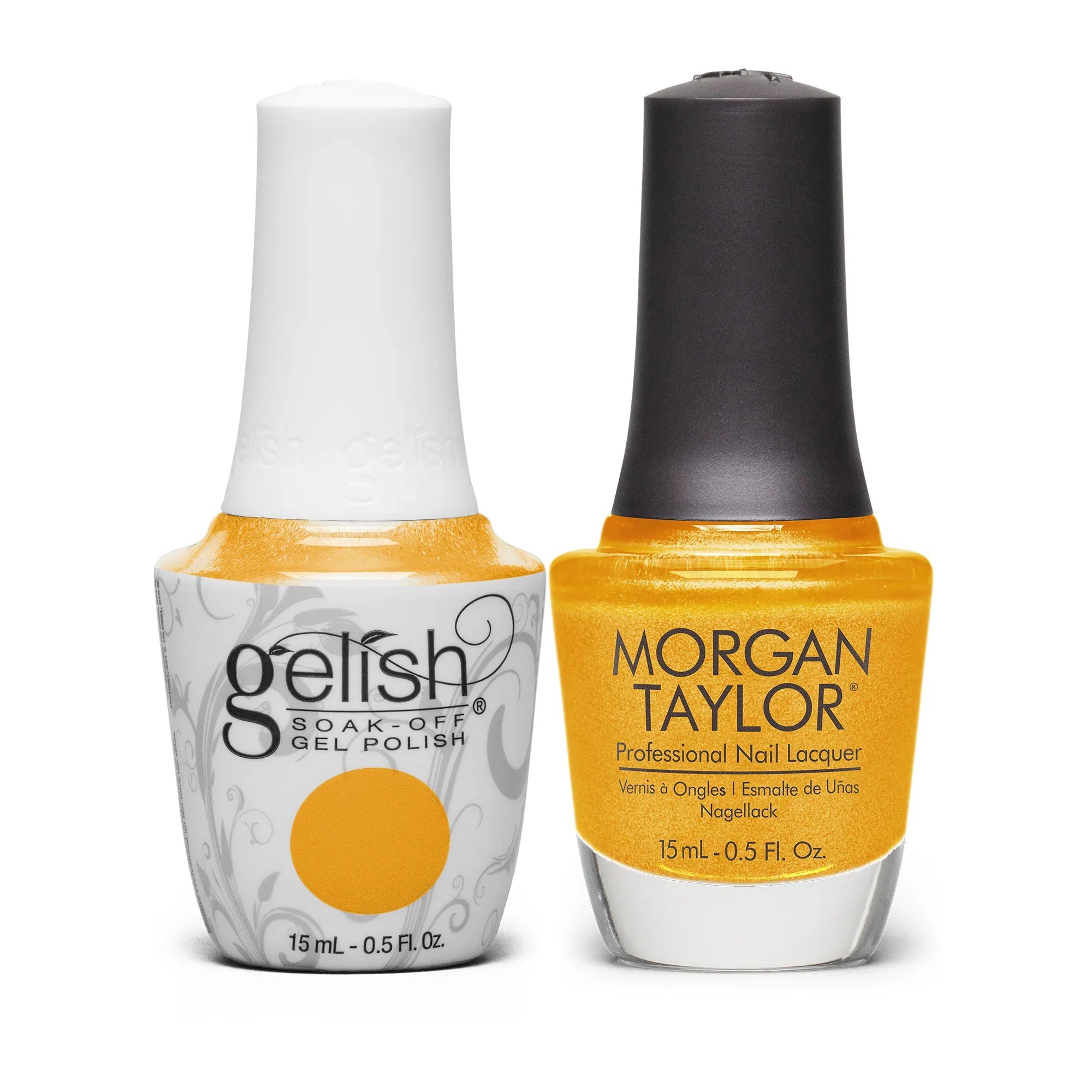 Gelish GE 498 - Golden Hour Glow - Gelish & Morgan Taylor Combo 0.5 oz