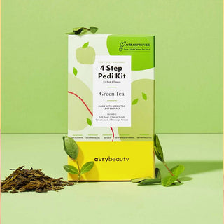AVRY BEAUTY - 4 Steps Pedicure Kit - Green Tea