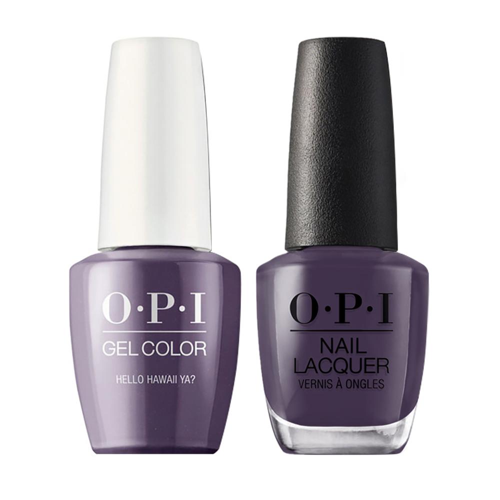 OPI Gel Nail Polish Duo Purple Colors - H73 Hello Hawaii Ya?