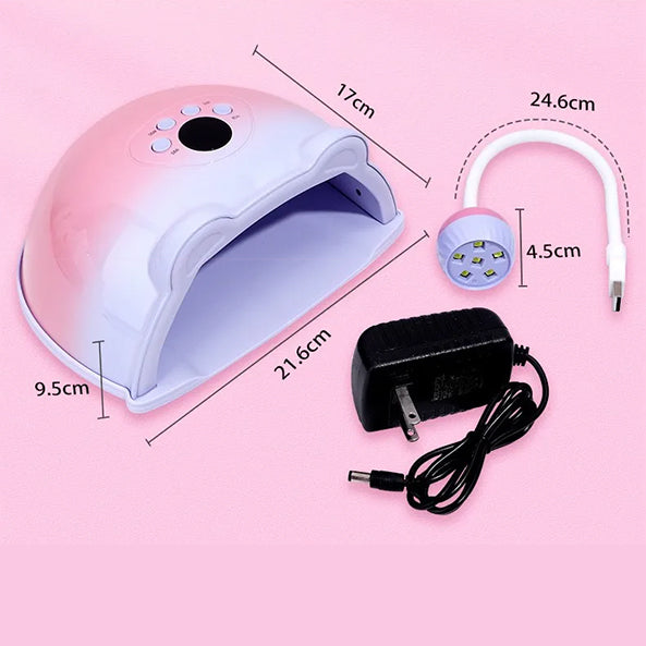 LED/UV Nail Lamps 48W HS-887 - Purple (PCS)