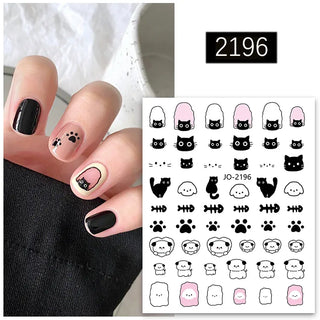 Cat Nail Sticker