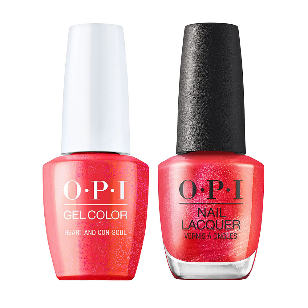 OPI Gel Nail Polish Duo - D55 | Heart and Con-soul