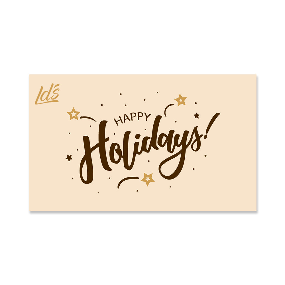 E-Gift Card: Happy Holidays