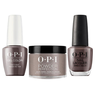 OPI 3 in 1 - I54 That’s What Friends Are Thor - Dip, Gel & Lacquer Matching