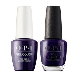 OPI Gel Nail Polish Duo Purple Colors - I57 Turn On the Northern Lights!