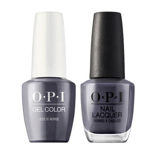 OPI Gel Nail Polish Duo Blue Colors - I59 Less is Norse