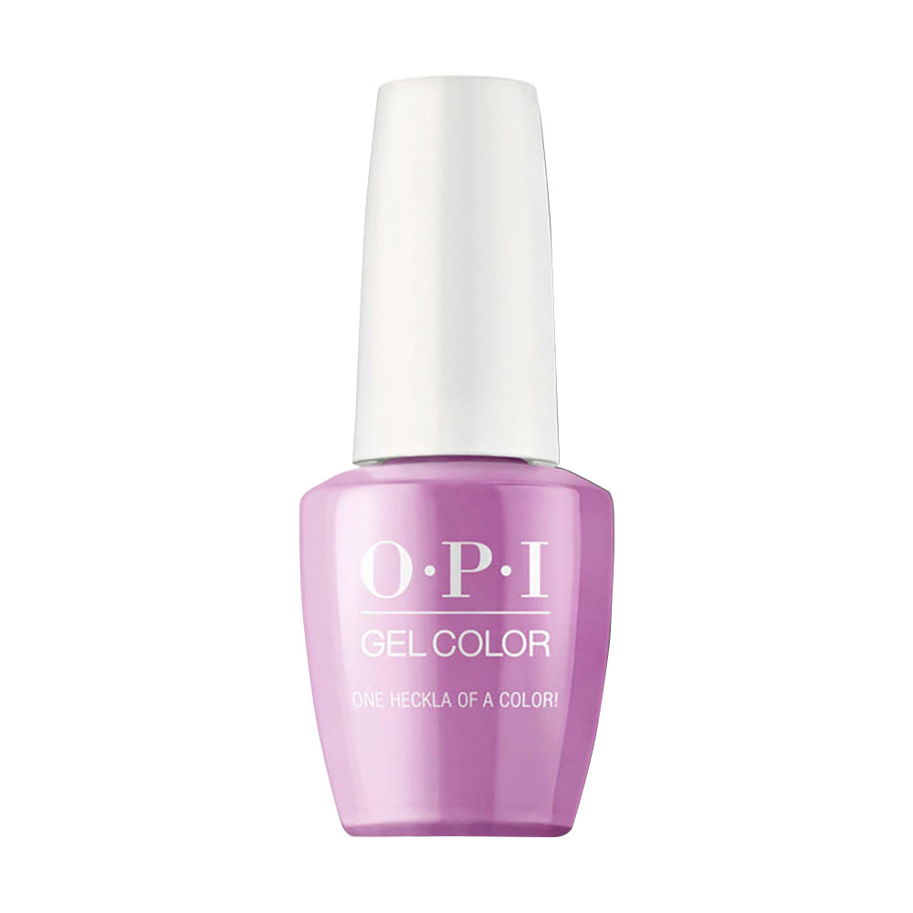 OPI Gel Polish Purple Colors - I62 One Heckla of a Color!