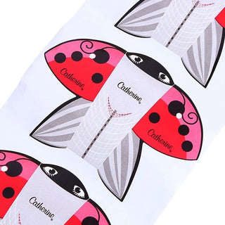 100Pcs Nail Form Extension Sticker - Ladybug