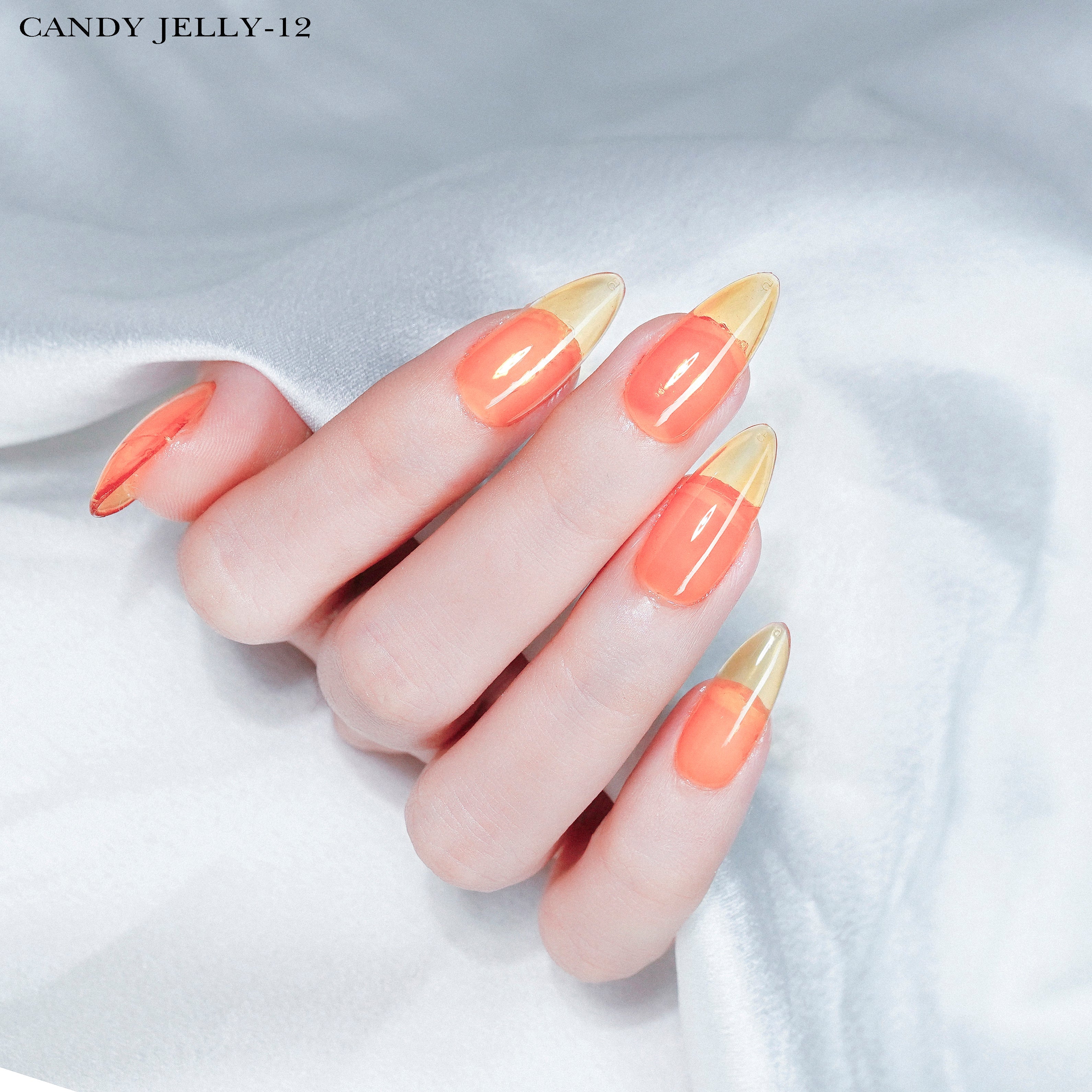 LAVIS J02-12 - Gel Polish 0.5oz - Candy Jelly Collection