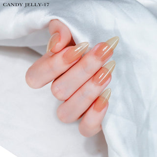 LAVIS JC 17 - Gel Polish 0.5oz - Candy Jelly Collection