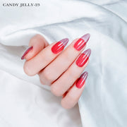 LAVIS J02-23 - Gel Polish 0.5oz - Candy Jelly Collection