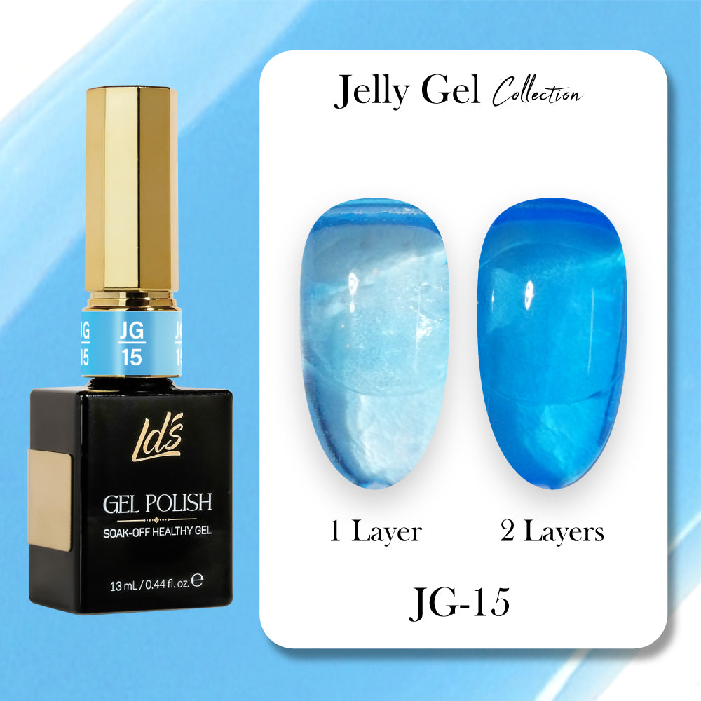 LDS Gel Polish JG Set 36 Colors - Jelly Gel Collection