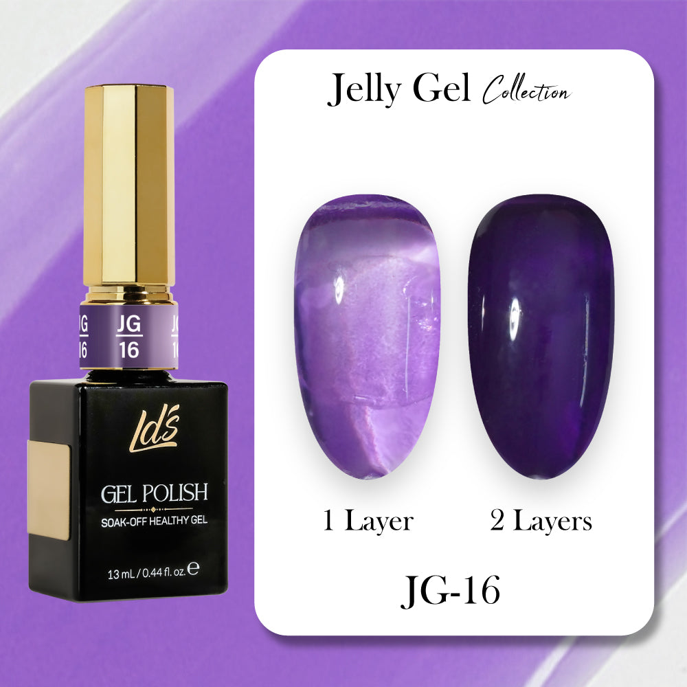LDS Gel Polish JG-16 - Jelly Gel Collection