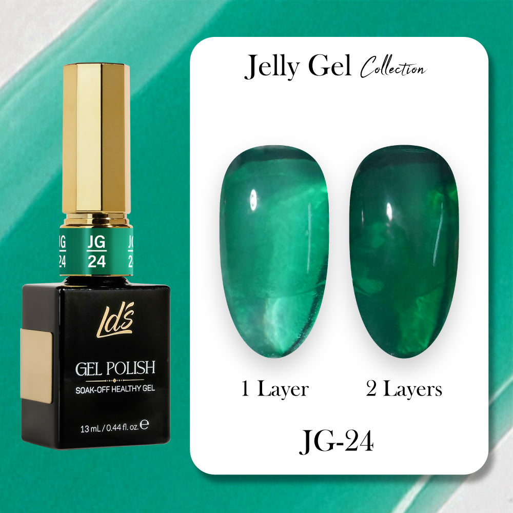LDS Gel Polish JG-24 - Jelly Gel Collection