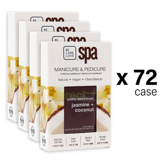 BCL SPA 4-Step Pedicure & Manicure - Set 72 Case - Jasmine Coconut
