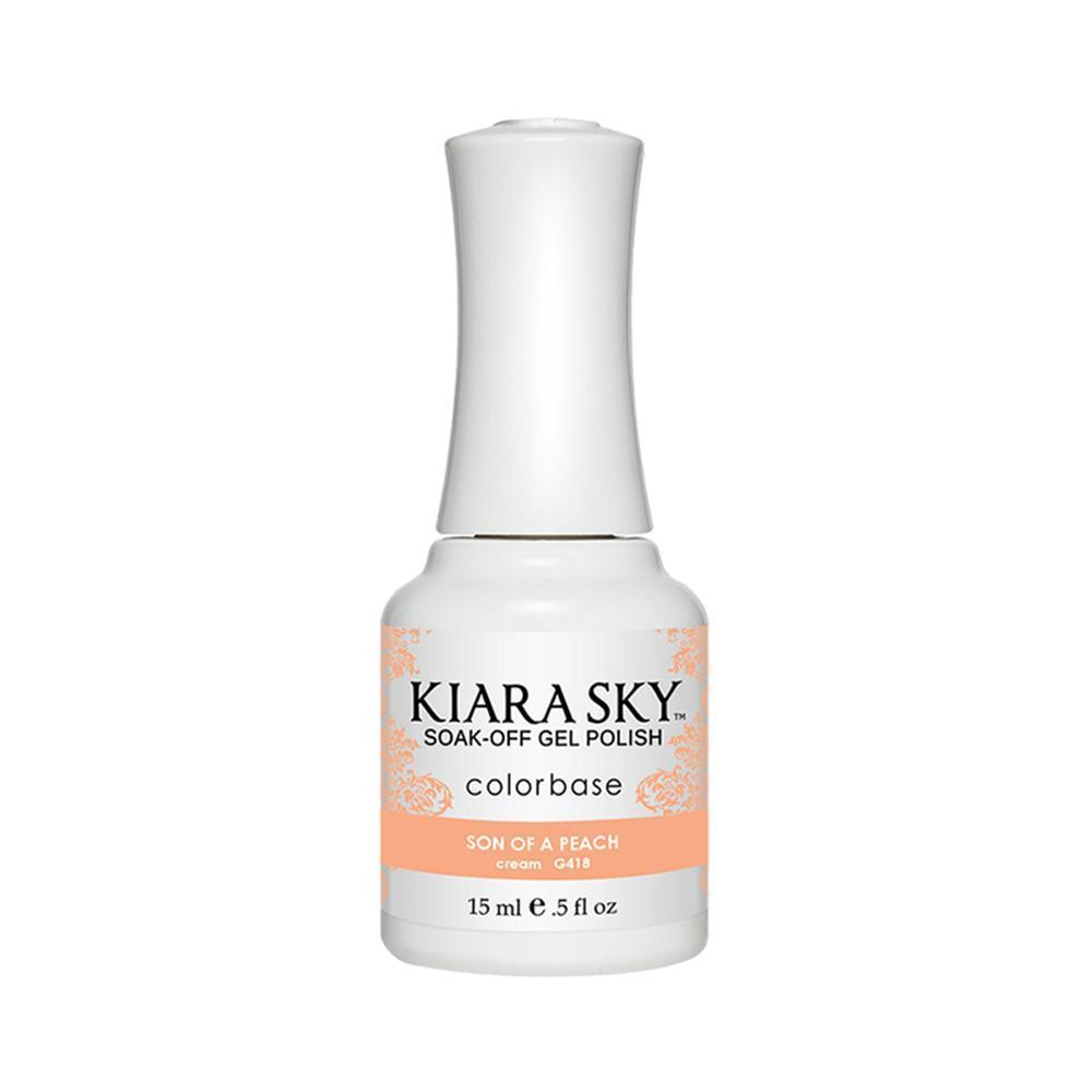 Kiara Sky Gel Polish 418 - Coral Colors - Son Of A Peach