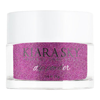 Kiara Sky Dipping Powder Nail - 430 Purple Spark - Glitter, Purple Colors