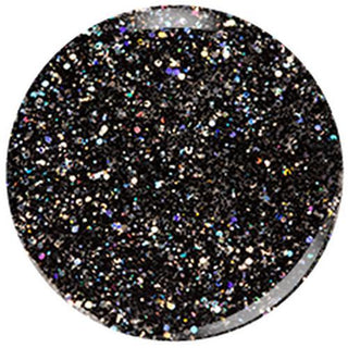 Kiara Sky Gel Polish 436 - Black, Glitter Colors - Vegas Volt
