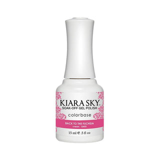 Kiara Sky Gel Polish 453 - Pink Colors - Back To Fuchsia
