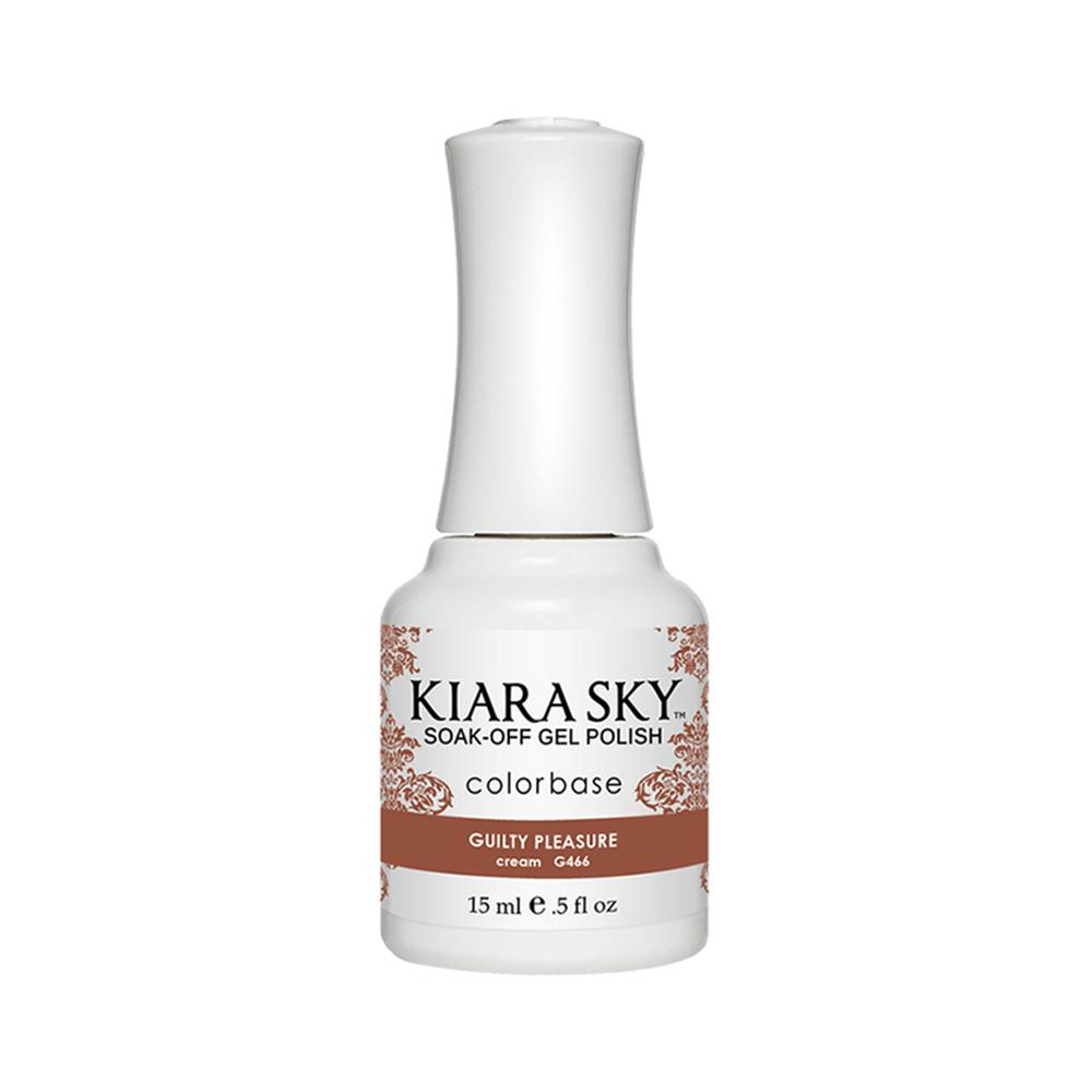 Kiara Sky Gel Polish 466 - Brown Colors - Guilty Pleasure