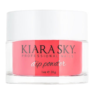  Kiara Sky Dipping Powder Nail - 507 In Bloom - Red Colors