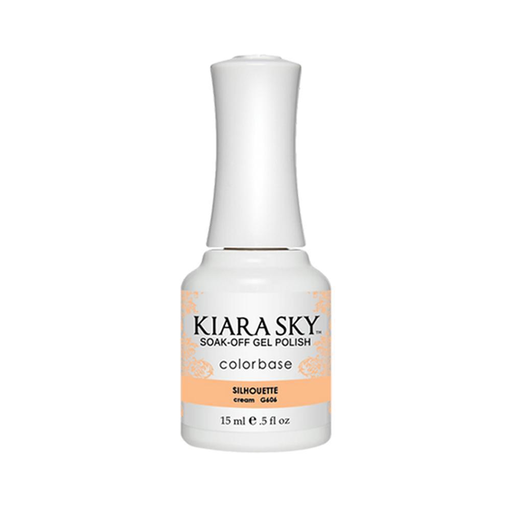 Kiara Sky Gel Polish 606 - Beige Colors - Silhouette