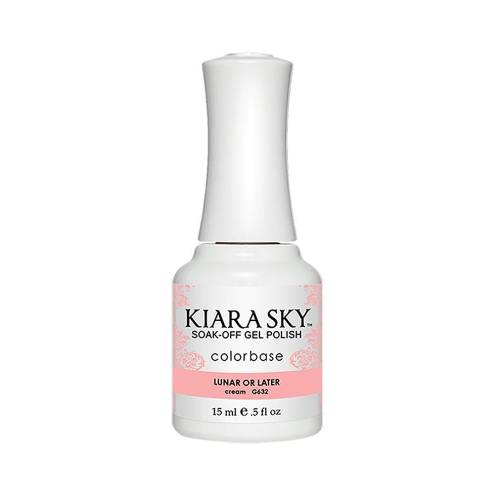 Kiara Sky Gel Polish 632 - Beige, Pink Colors - Lunar Or Later