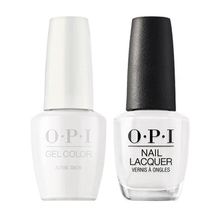 OPI Gel Nail Polish Duo White Colors - L00 Alpine Snow