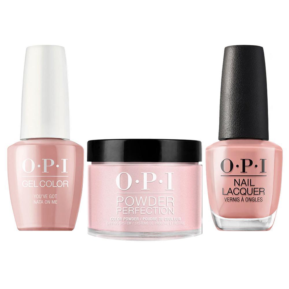 OPI 3 in 1 - L17 You've Got Nata On Me - Dip, Gel & Lacquer Matching