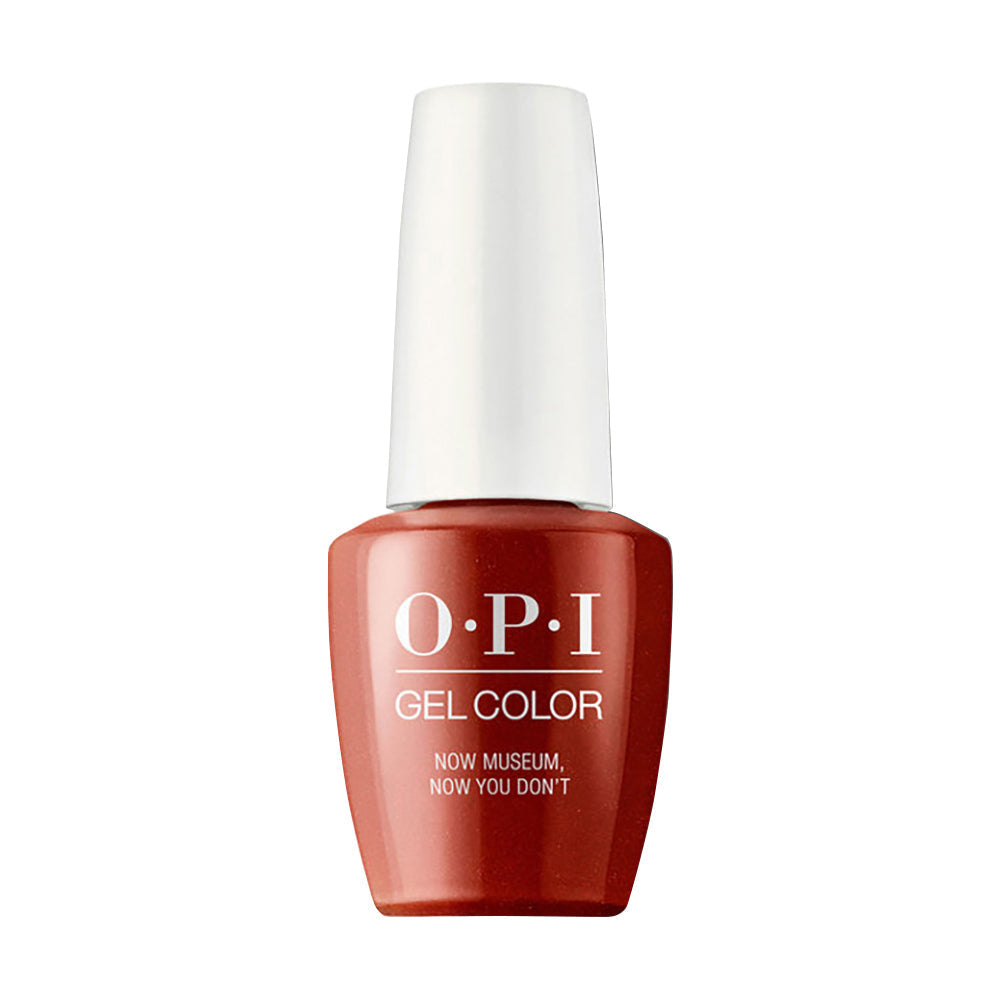 OPI Gel Polish Red Colors - L21 Now Museum, Now You Don't