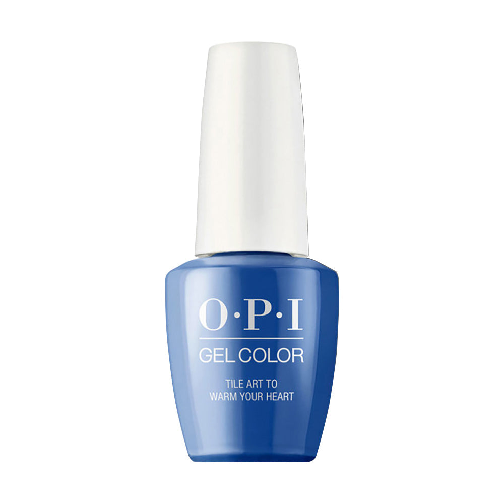 OPI Gel Polish Blue Colors - L25 Tile Art to Warm Your Heart
