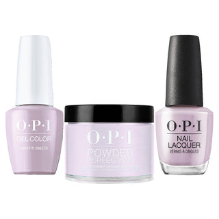 OPI 3 in 1 - LA02 Graffiti Sweetie - Dip, Gel & Lacquer Matching