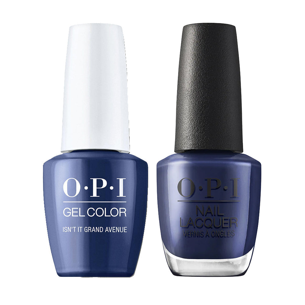 OPI Gel Nail Polish Duo - LA07 Isn't it Grand Avenue - Blue Colors