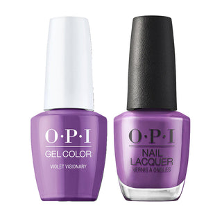 OPI Gel Nail Polish Duo - LA11 Violet Visionary - Purple Colors