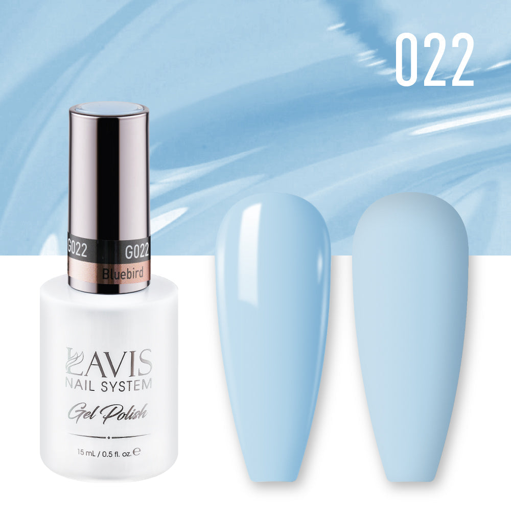 Lavis Gel Polish 022 - Blue Colors - Bluebird