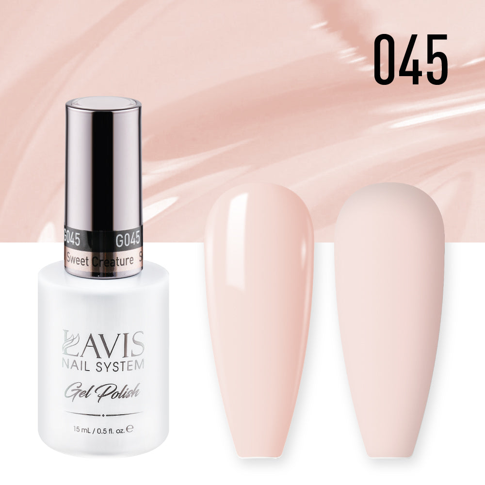 Lavis Gel Polish 045 - Beige Colors - Sweet Creature