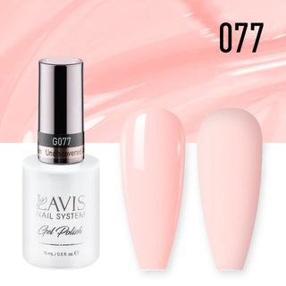 LAVIS 077 Undiscovered Attraction - Gel Polish & Matching Nail Lacquer Duo Set - 0.5oz