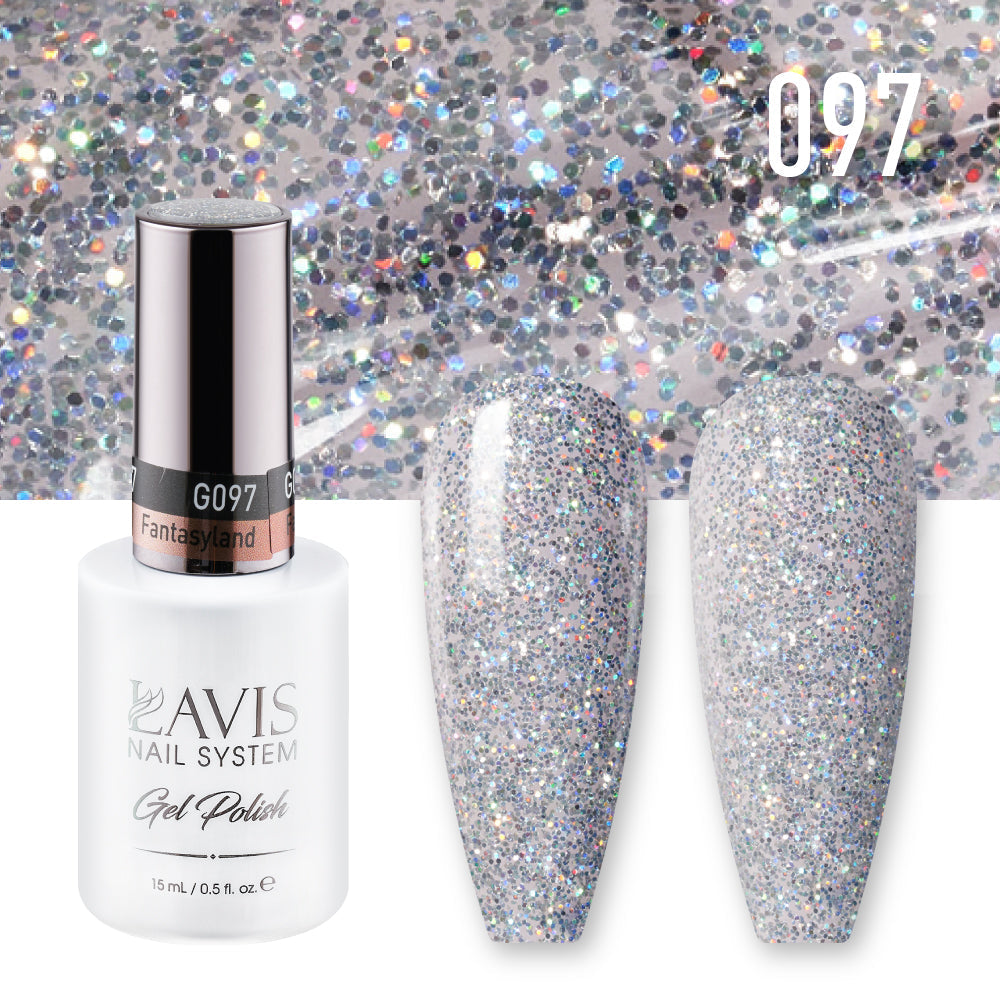 LAVIS 097 Fantasyland - Gel Polish & Matching Nail Lacquer Duo Set - 0.5oz