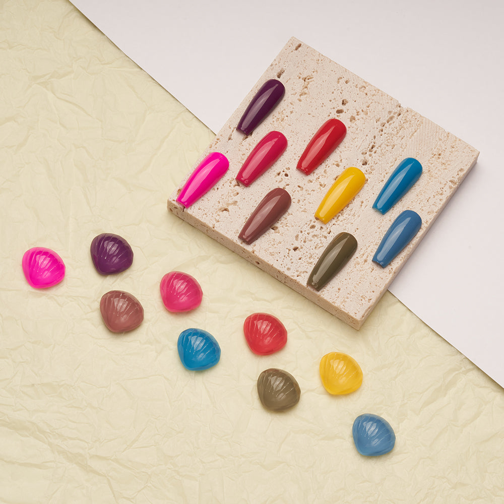 PASSION IN PARIS - Lavis Holiday Gel Nail Polish Collection: 046, 047, 048, 049, 050, 051, 052, 053, 054